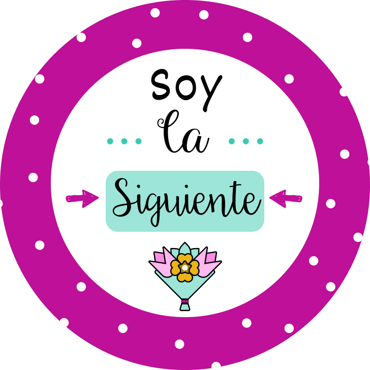 Chapa personalizada Soy la siguiente